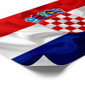 Poster Kroatië (Hoek)