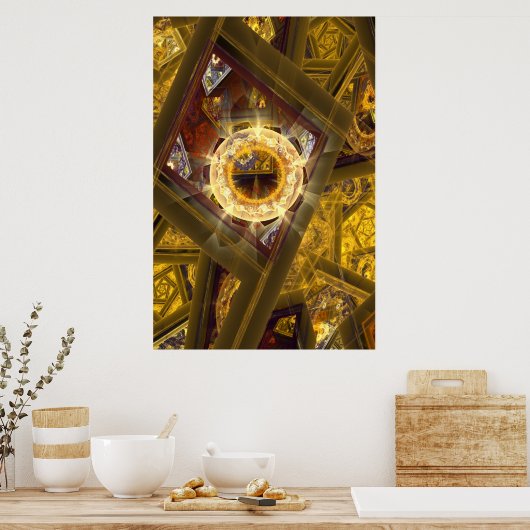 Poster kroonjuwelen (Keuken)