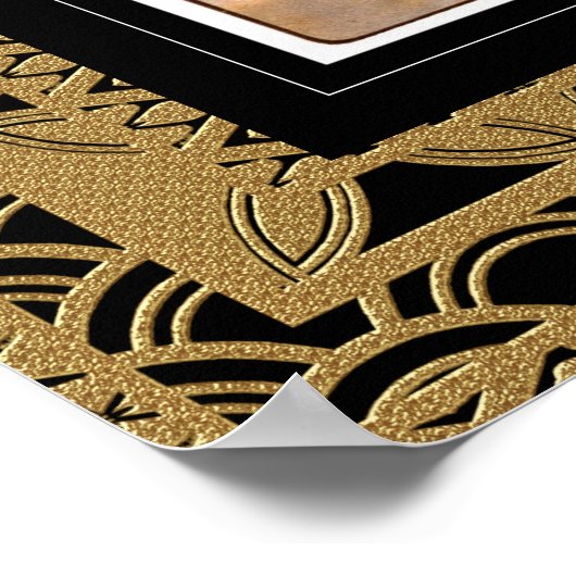 Poster  kunst Alphonse Mucha met Lijst (Hoek)