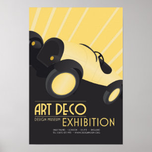 Poster - Kunst Deco Design Museum Exhibition