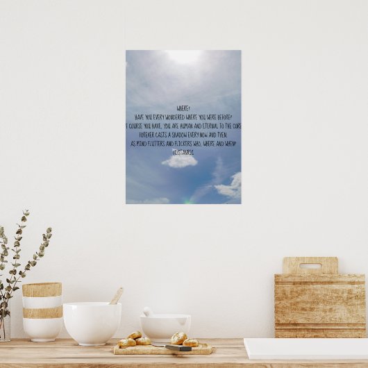 POSTER KUNST EN DESIGN STIJL (Keuken)