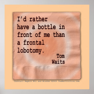 Poster, kunst - Frontale lobotomie Poster