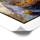 Poster  Kunst Jansen, Ren, nog steeds leven (Hoek)