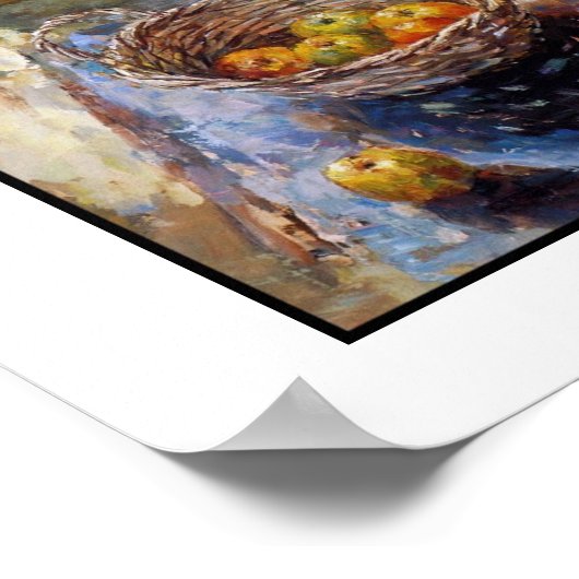 Poster  Kunst Jansen, Ren, nog steeds leven (Hoek)