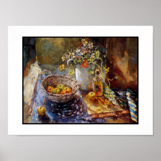 Poster  Kunst Jansen, Ren, nog steeds leven (Voorkant)