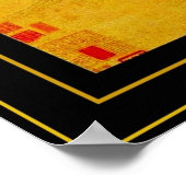 Poster  Kunst Japanse Tang Yin Panels (Hoek)