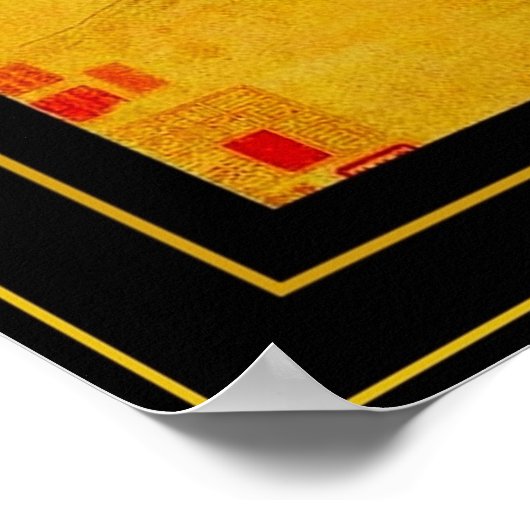 Poster  Kunst Japanse Tang Yin Panels (Hoek)