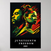 Poster Kunst Juneteenth (Voorkant)