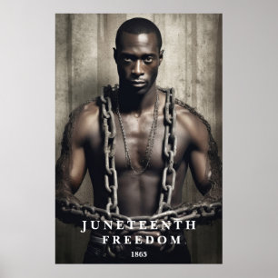 Poster Kunst Juneteenth