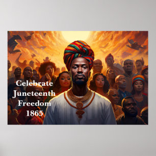 Poster Kunst Juneteenth