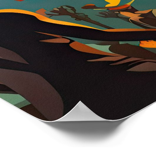 Poster Kunst Juneteenth (Hoek)