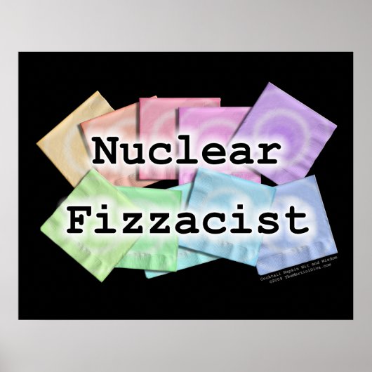 Poster, Kunst - KERN FIZZACIST Poster (Voorkant)