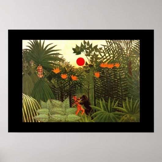 Poster  kunst loonexotique (Voorkant)