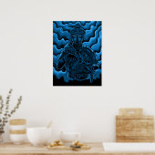 Poster Kunst Militair Soldaat (Keuken)