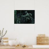 Poster Kunst Militair Soldaat (Keuken)