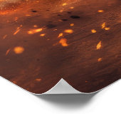 Poster Kunst Militaire Actie Scène (Hoek)