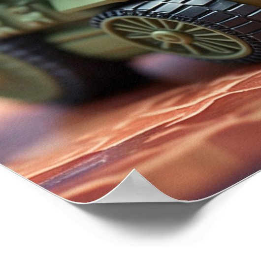 Poster Kunst Militaire Kat (Hoek)