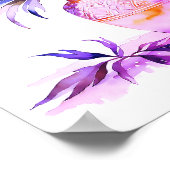 poster kunst print bloemen (Hoek)