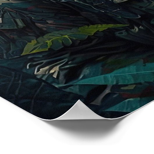 Poster Kunst Soldaat (Hoek)