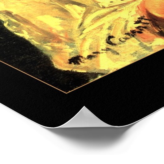 Poster kunst Spaanse vrouw (Hoek)