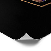 Poster  Kunst Tiger (Hoek)