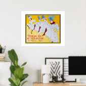 Poster  Kunst Toulouse Lautrec Dancers (Thuiskantoor)