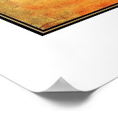 Poster  kunst Twee kinderen in het strand (Hoek)