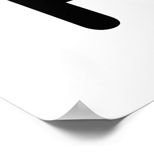 Poster, kunst - Tweet me goed Poster (Hoek)