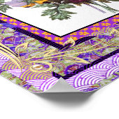 Poster  kunstbloemen (Hoek)