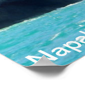 Poster - Kustlijn Hawaï (Hoek)