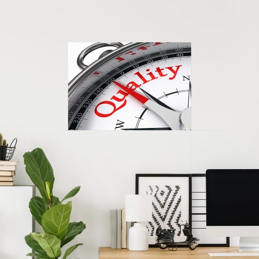 Poster kwaliteit (Thuiskantoor)