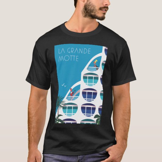 Poster La Grande Motte T-shirt (Voorkant)