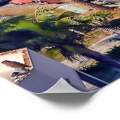 Poster La Jolla Cove van San Diego (Hoek)