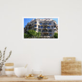 Poster La Pedrera (Keuken)