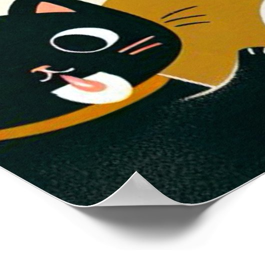 Poster “La petite fille au bubble tea“ (Hoek)