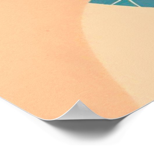 Poster “La petite fille au bubble tea“ (Hoek)