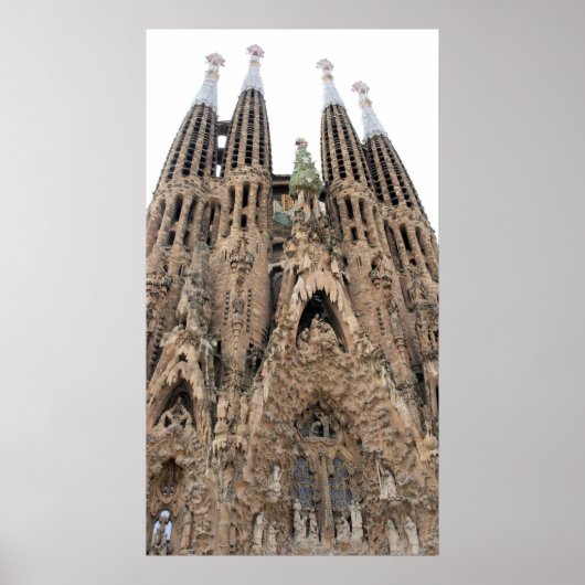 Poster La Sagrada Familia (Voorkant)
