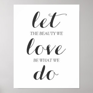 Poster - Laat het, liefje, doe het