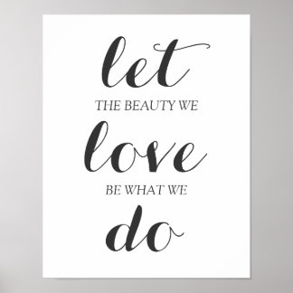 Poster - Laat het, liefje, doe het