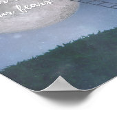 Poster - Laat je dromen groter zijn dan je angsten (Hoek)