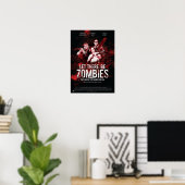 Poster laat Zombiës los (Thuiskantoor)