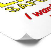 Poster Lab Safety Funny (Hoek)