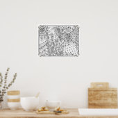 Poster "Ladybug, Ladybug" kleuren (Keuken)