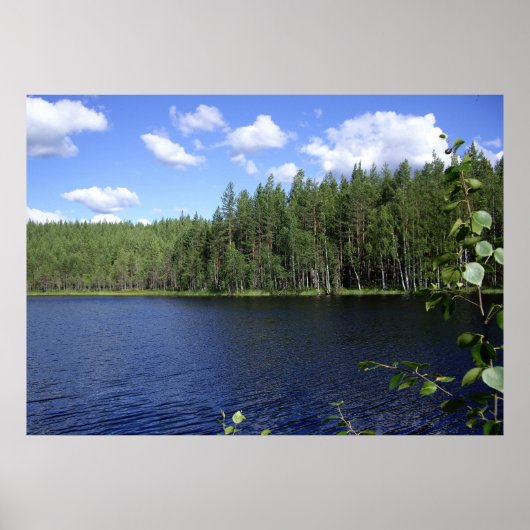 Poster Lake (Voorkant)