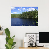 Poster Lake (Thuiskantoor)