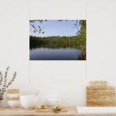 Poster Lake (Keuken)