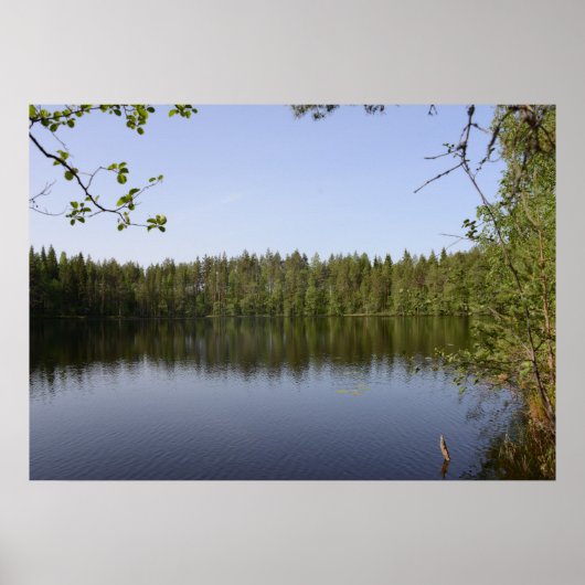 Poster Lake (Voorkant)