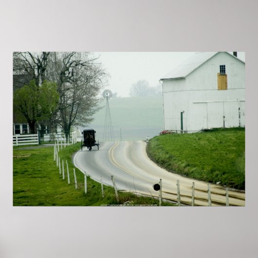 Poster Lancaster County Pennsylvania USA - P... (Voorkant)