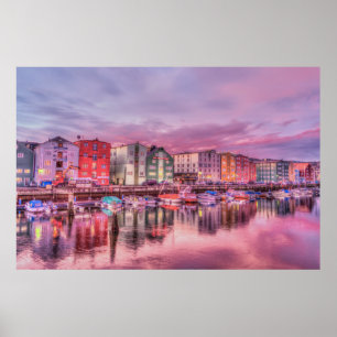 Poster - Landschap Noorwegen Scandinavië