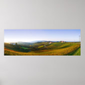 Poster Langhe heuvels (Voorkant)